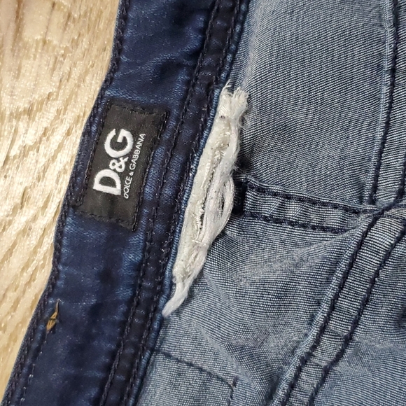 Dolce gabbana straight leg denim dark blue wash jeans - Picture 4 of 9